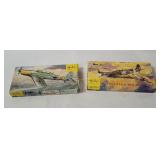 2 Heller Model Kits 1/72 - Spitfire, Arado 96