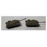 2 Uniborn Small Diecast Tanks