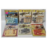6 Airfix Model Kits 1/72 - Bristol, Sopwith Etc.