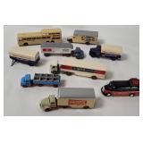 Assorted Plastic Model Trucks - Brekina Etc.