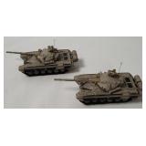 2 Unimax Diecast Iraqi T72 Tanks
