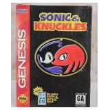 Sonic & Knuckles Sega Genesis Game CIB