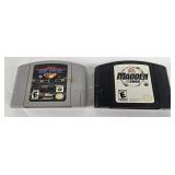 NFL Blitz & Madden 2002 N64 Games