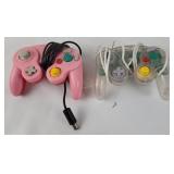 Pair Of aftermarket GameCube Controllers