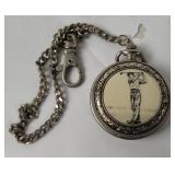 Golfers Pocket Watch