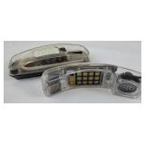 Vintage Radio Shack 43-826 Clear Telephone