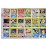 (18) 2000 Pokï¿½mon Cards