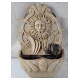 Vintage Lion Wall Mount Fountain