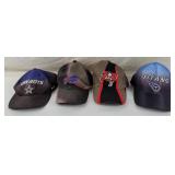4 NFL Hats - Cowboys, Bills, Titans & Bucs
