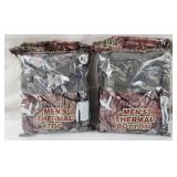 New Mossy Oak Men's Thermal Top & Bottom