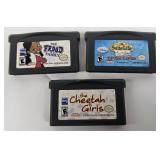 3 GBA Games - Cheetah Girls, Suite Life, Etc