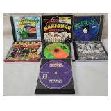 Pc Game Lot - Frogger, Drop & More