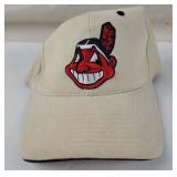 Cleveland Indians Chief Wahoo Tan Hat