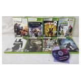 9 Xbox 360 Games - Halo 4, COD, Fallout, Etc