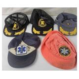NRA & Paramedic Hats W/ Pins