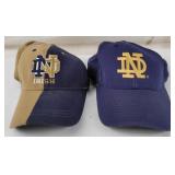 2 Notre Dame Fighting Irish Hats