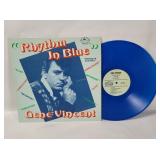 Gene Vincent - Rhythm In Blue Lp, Blue Vinyl