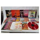 Vtg Colored Vinyl Lp's, Assorted Genres