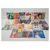 (21) 7' Records W/ Pic Sleeves 1950-80's