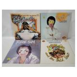 4 Sun Records Yellow Vinyl Rockabilly Lp's