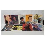 9 Assorted Frank Sinatra Lp's