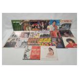(20) 7' Records W/ Pic Sleeves 1950-80's