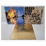3 Grand Funk Lp's - American Band, Hits Etc.