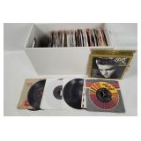 Box Of Assorted Elvis Presley 7' Records