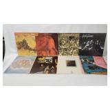 8 Rock Lp's - Jethro Tull, Genesis, Jo Jo Gunne