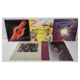 5 Rock Lp's - Utopia, Bob Dylan, Jimi Hendrix