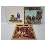 3 America Lp's - Greatest Hits, Hat Trick