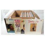 Box Of Vocalist Lp's - Bobby Vinton, Jackie Wilson
