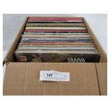 Box Of Assorted Counttry Music Lp's