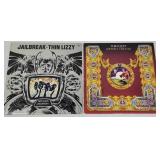 2 Thin Lizzy Lp's - Jailbreak, Johnny The Fox