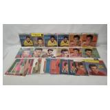 32 Rick Nelson 7' Records W/ Pic Sleeves