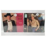 2 Sealed George Straitt Lp's - Blue Neon Etc.