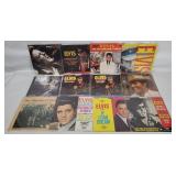 12 Elvis Presley 7' Records W/ Pic Sleeves