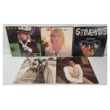 5 Rock Lp's - Rod Stewart, Strawbs, Byrds