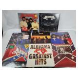 8 Alabama Lp's - Greatest Hits, Roll On Etc.