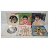 6 Assorted Elvis Gold Vinyl Lp's