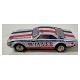 Vtg Illco Battery Operated Tin Race Car