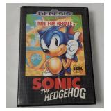 Sega Genesis Sonic The Hedgehog Game