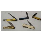 5 Pocket Knives - Colonial, Thornton Etc.