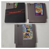 3 Nes Games- Duck Tale, Tecmo Bowl, Rainbow Island