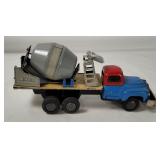 Vtg Tn Japan Tin Friction Cement Mixer