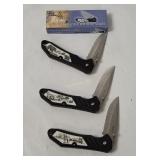 3 Frost Wildlife Series Pocket Knives