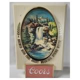 Vtg Coors Beer Plastic Sign