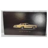 1976 Monte Carlo Landau Showroom Sign