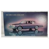 1980 Caprice Classic Landau Showroom Sign