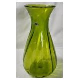 Vtg Blenko Handcrafted Art Glass 16' Vase